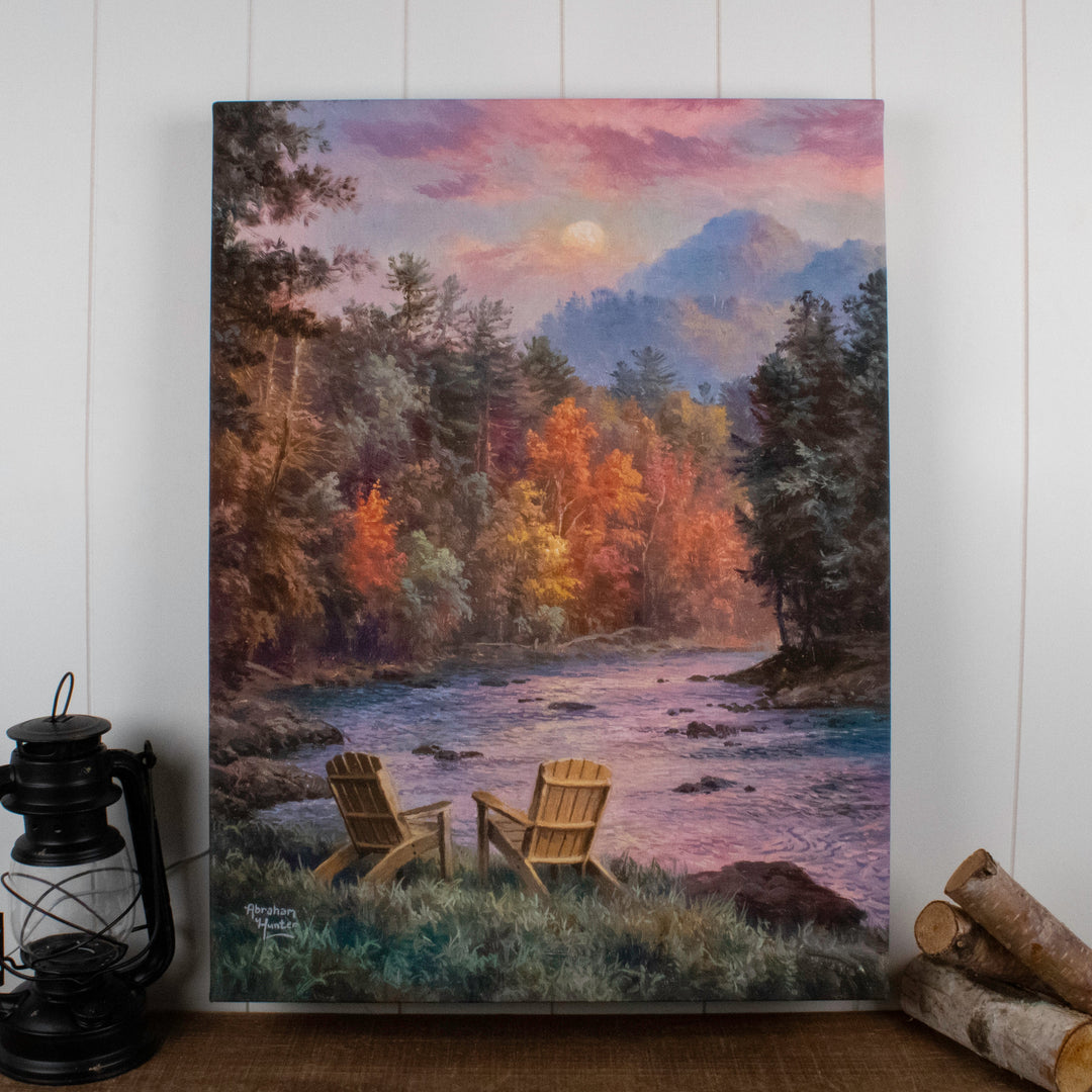 Place To Rest 18x24 Fully Illuminated LED Wall Art