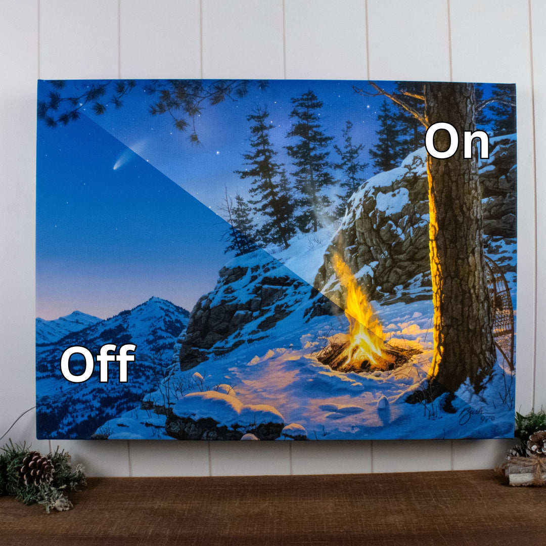 Once In A Lifetime 18x24 Fully Illuminated LED Wall Art