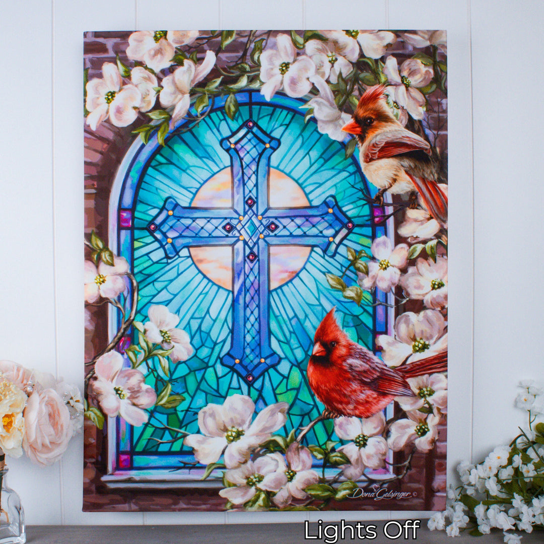 Sunday Morning 18x24 Fully Illuminated LED Wall Art
