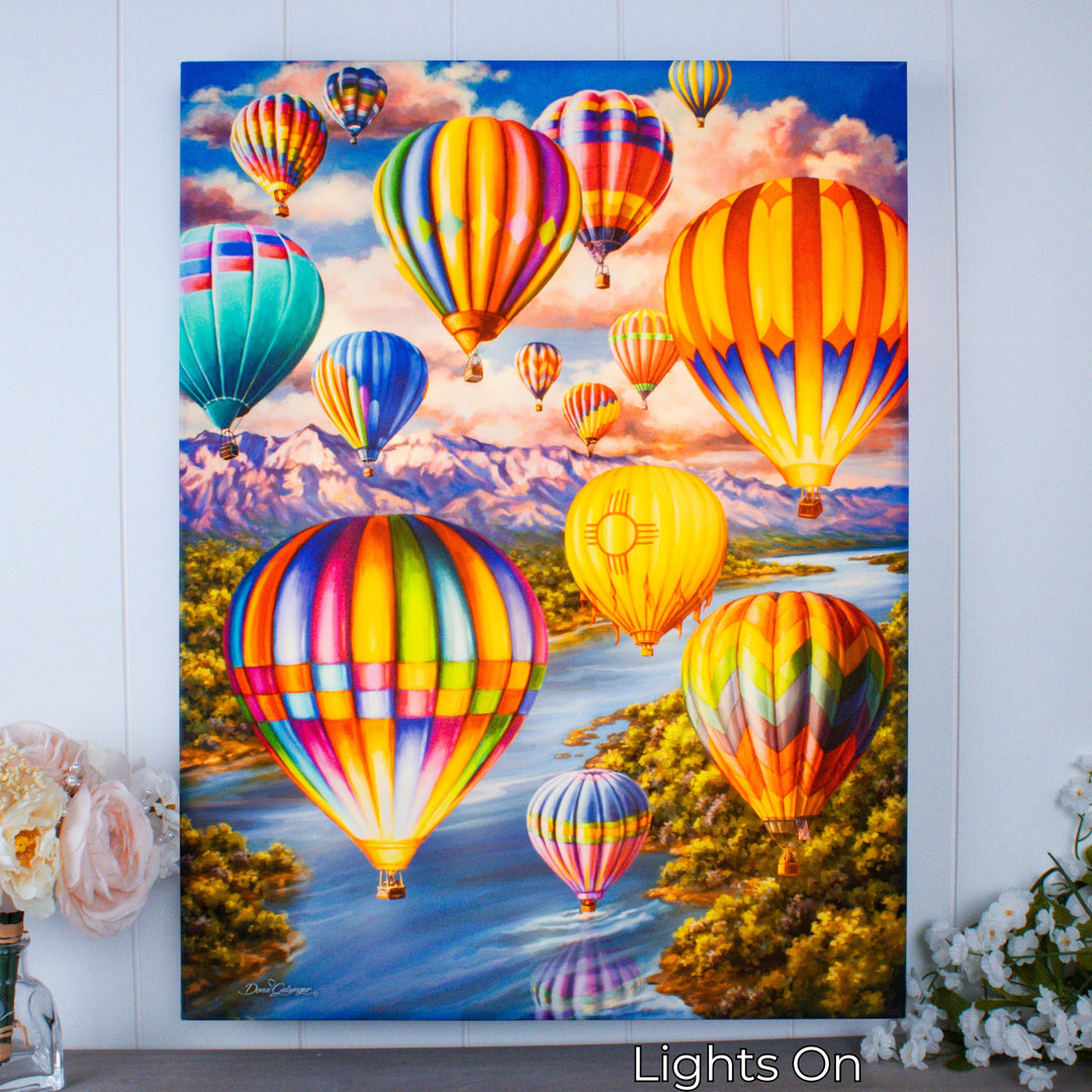 Majestic Flight 18x24 Fully Illuminated LED Wall Art