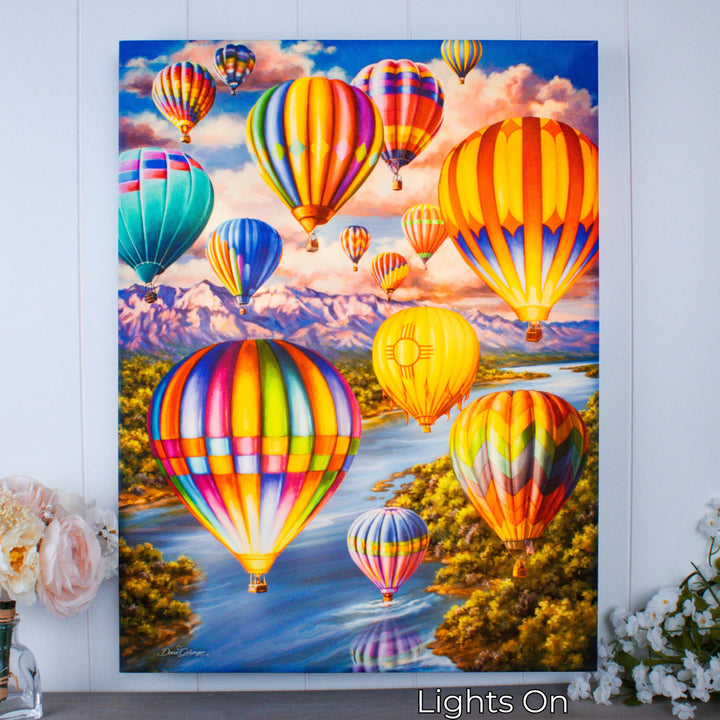 Majestic Flight 18x24 Fully Illuminated LED Wall Art