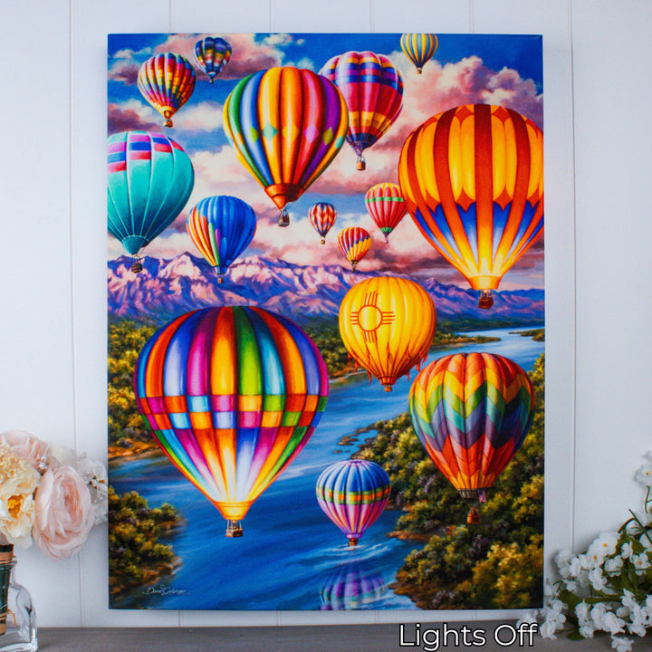 Majestic Flight 18x24 Fully Illuminated LED Wall Art