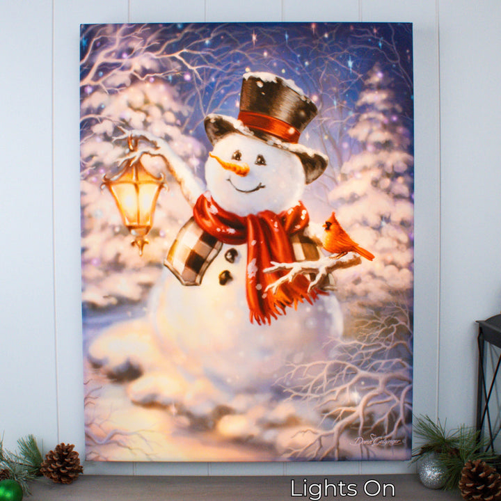 Winter Magic 18x24 Fully Illuminated LED Wall Art