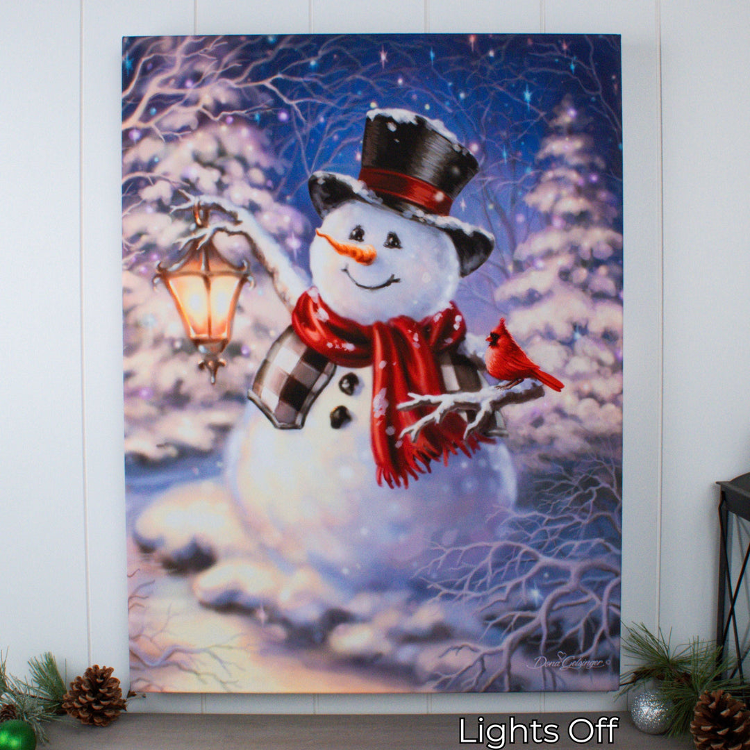Winter Magic 18x24 Fully Illuminated LED Wall Art