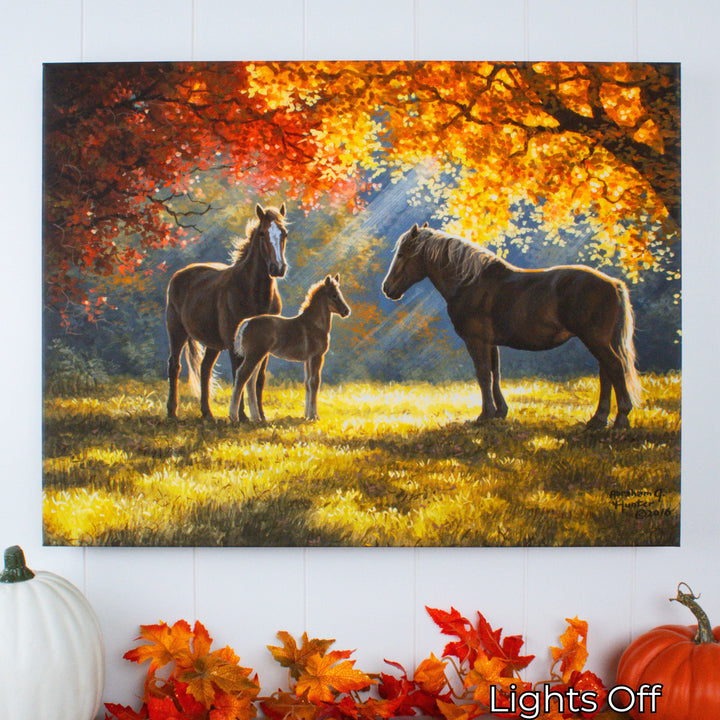 Family Moment 18x24 Fully Illuminated LED Wall Art