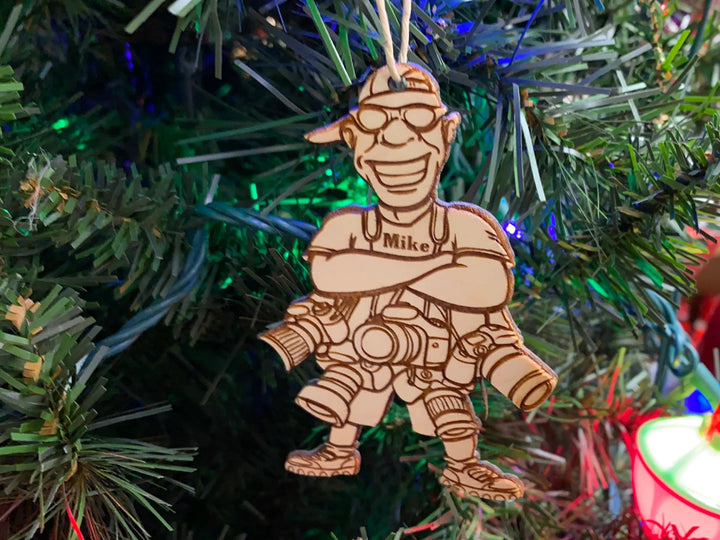 Photographer Ornament – 3 Styles