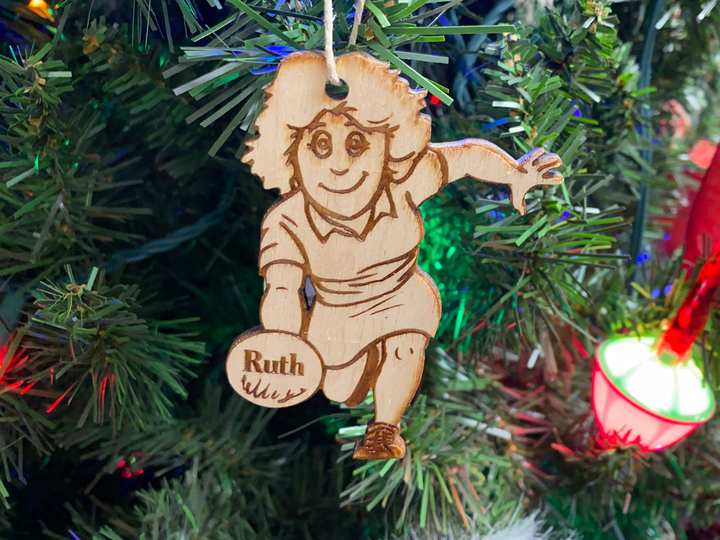Bowler 5 personalized Christmas ornament