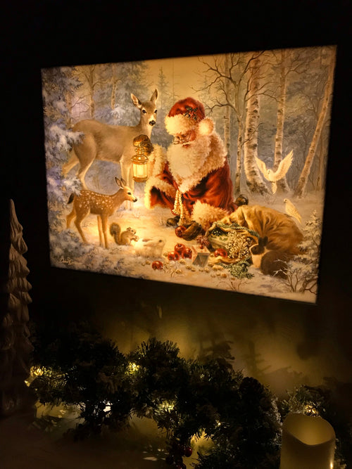 Abundance Of Joy 18x24 Fully Illuminated LED Wall Art