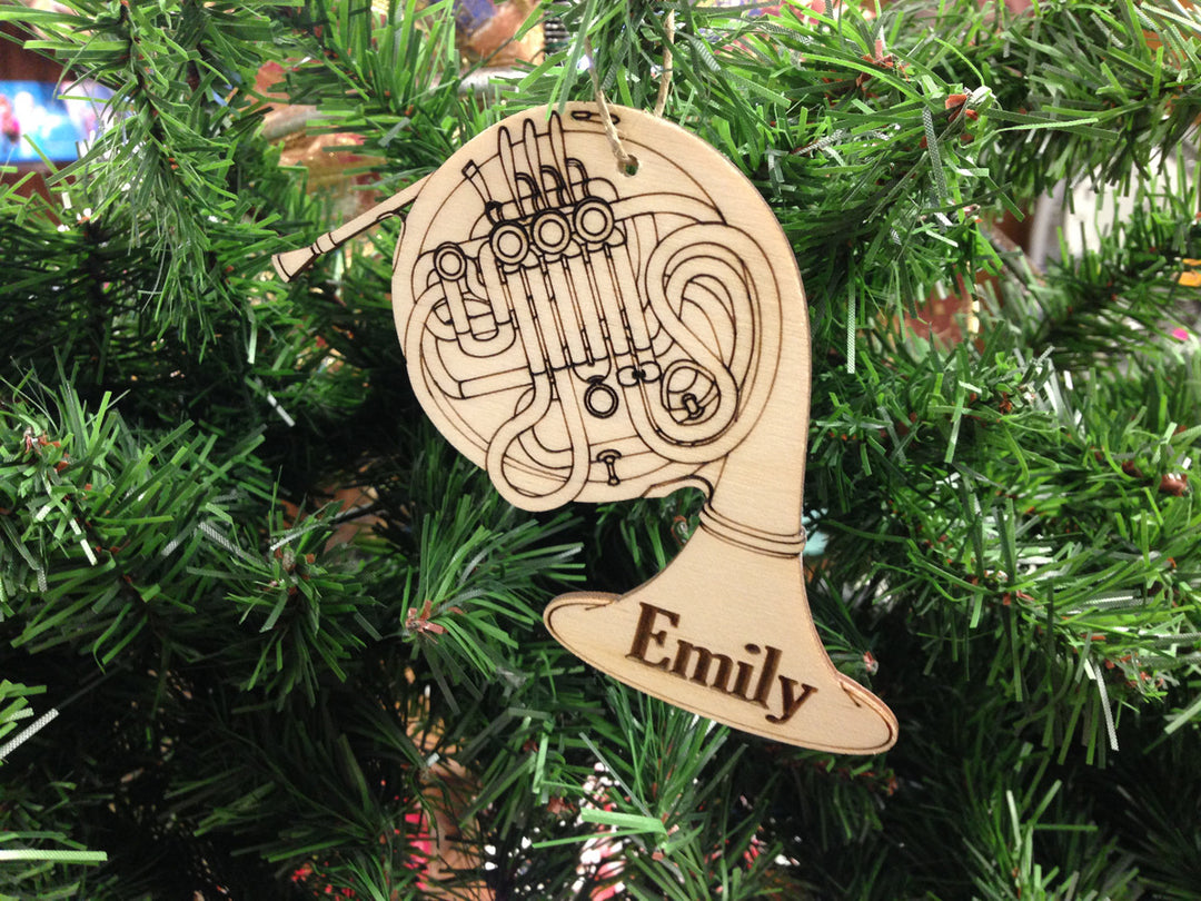 French Horn, handcrafted Christmas gift, Grande Place, Lancaster County PA