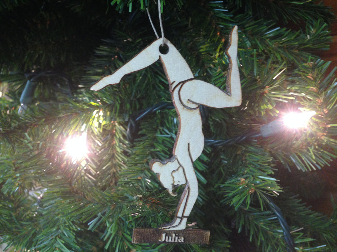 Gymnast 2, handcrafted Christmas gift, Grande Place, Lancaster County PA