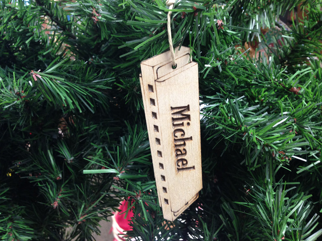 Harmonica, handcrafted Christmas gift, Grande Place, Lancaster County PA