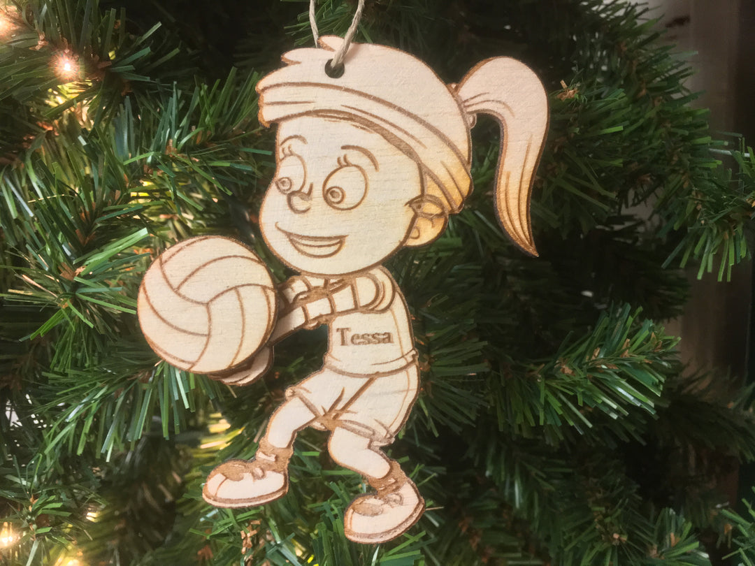 Volleyball 3, handcrafted Christmas gift, Grande Place, Lancaster County PA