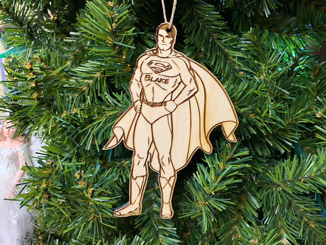 Superman 1, handcrafted Christmas gift, Grande Place, Lancaster County PA