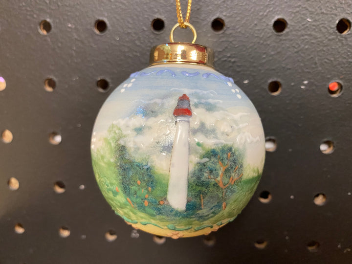 Lighthouse Porcelain Ornament