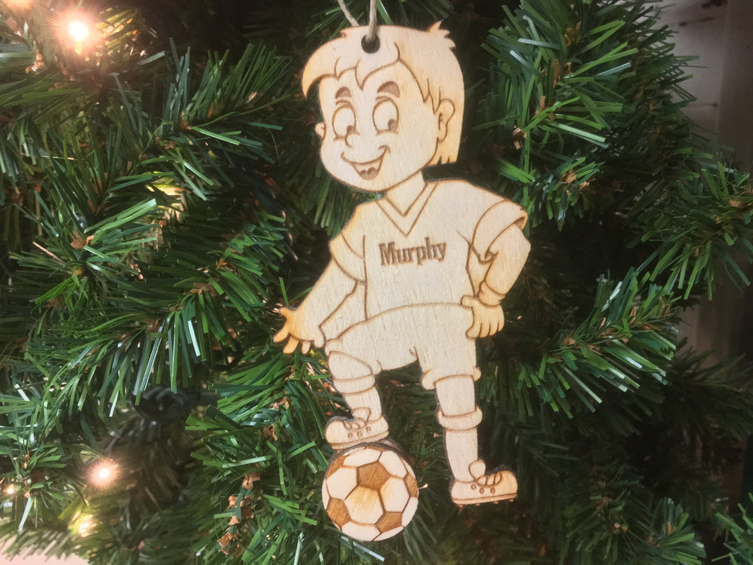 Soccer 3, handcrafted Christmas gift, Grande Place, Lancaster County PA