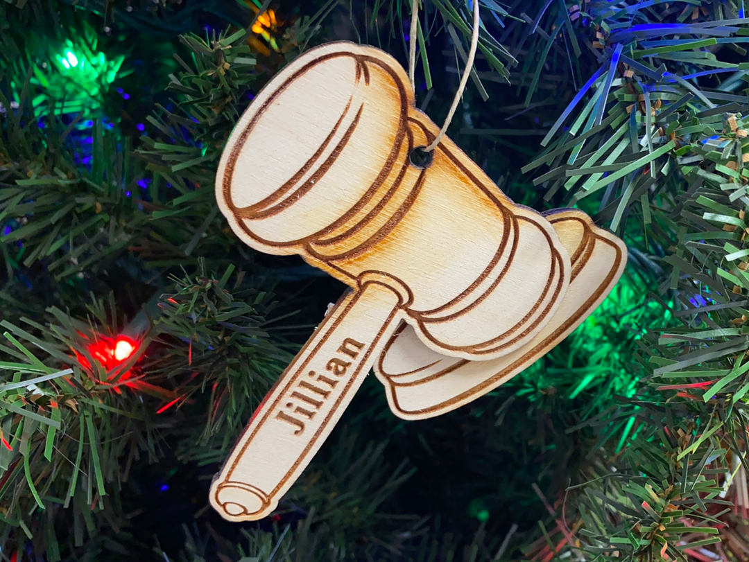 Judge's Gavel - Attorney - Lawyer, handcrafted Christmas gift, Grande Place, Lancaster County PA