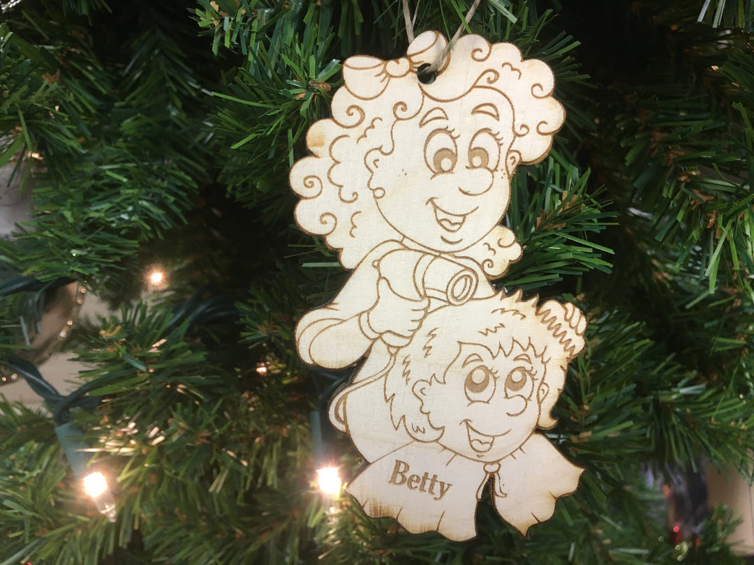 Hair Stylist, handcrafted Christmas gift, Grande Place, Lancaster County PA