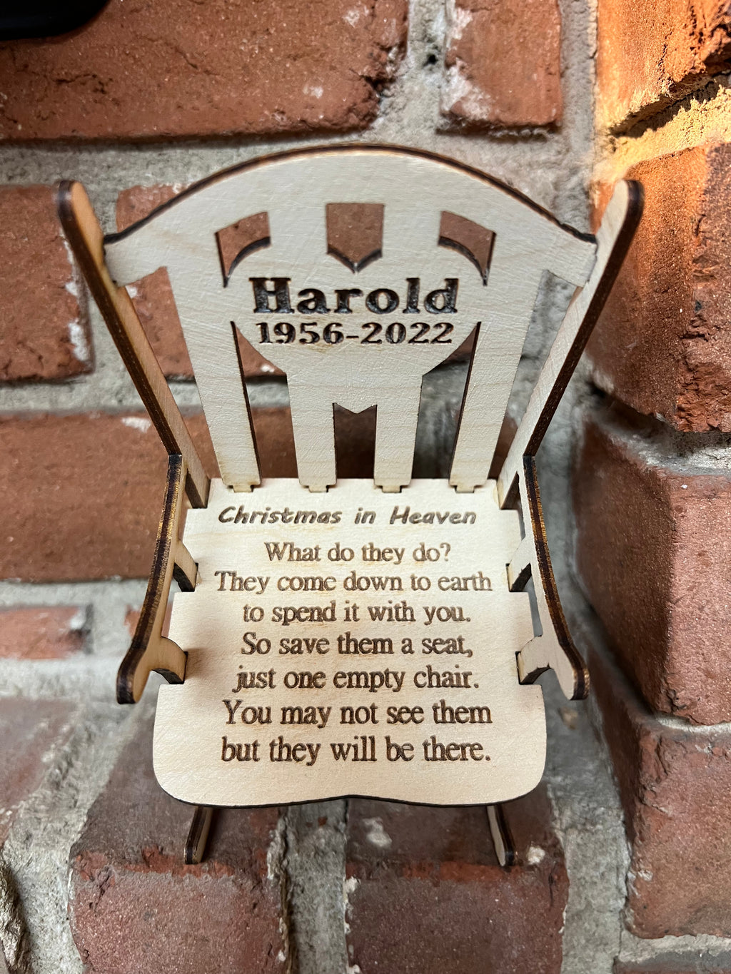 Memorial Rocking Chair