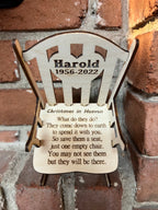 Memorial Rocking Chair