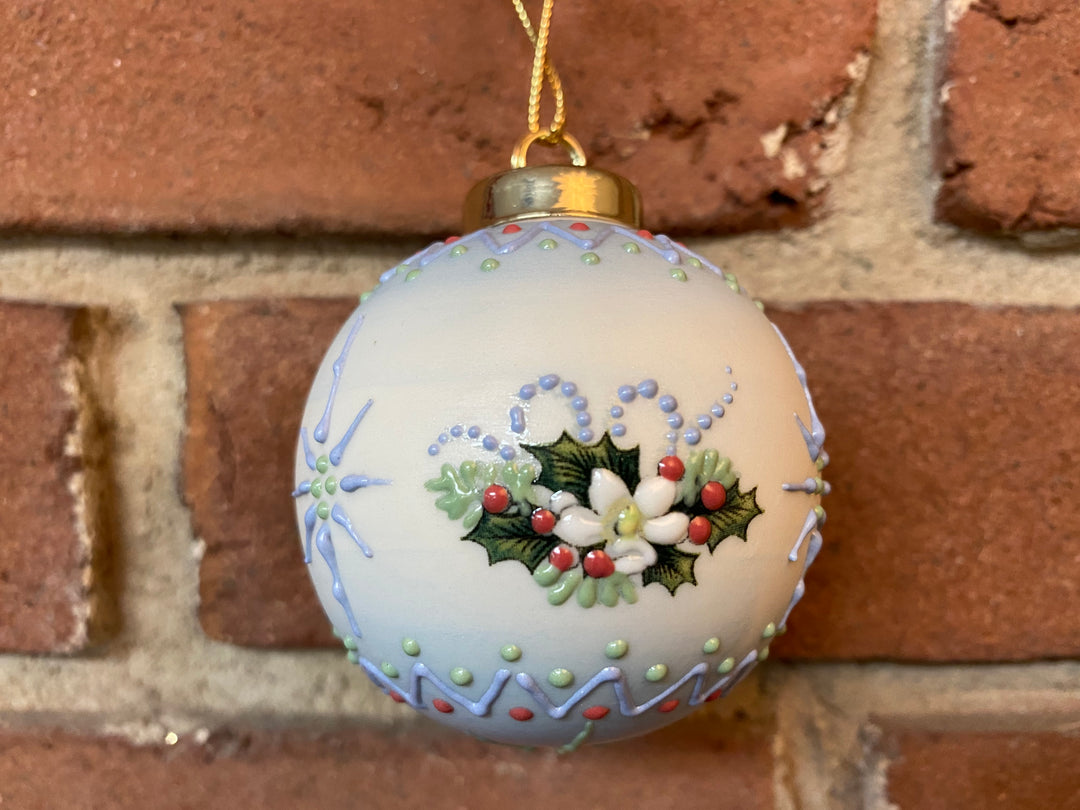Noel Porcelain Ornament