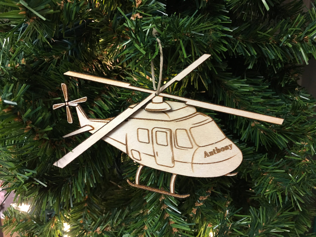 Helicopter, handcrafted Christmas gift, Grande Place, Lancaster County PA