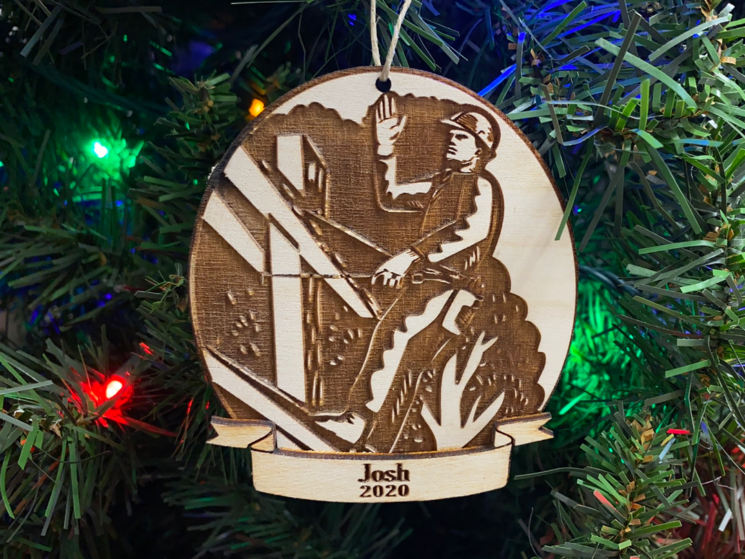 Lineman - Electrician, handcrafted Christmas gift, Grande Place, Lancaster County PA