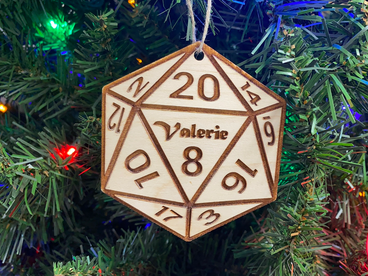 D20 - Dice, handcrafted Christmas gift, Grande Place, Lancaster County PA
