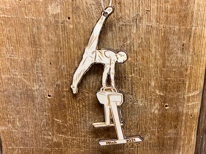 Pommel Horse Gymnast