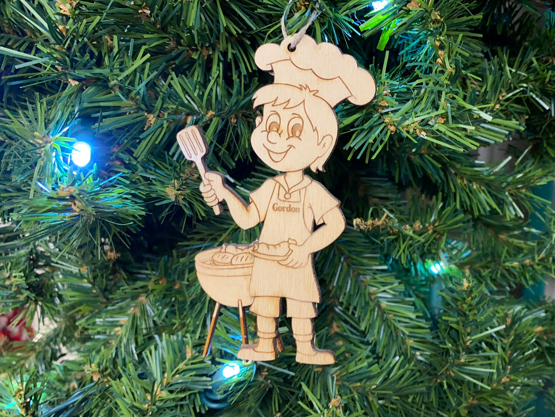 Barbecue Male, handcrafted Christmas gift, Grande Place, Lancaster County PA