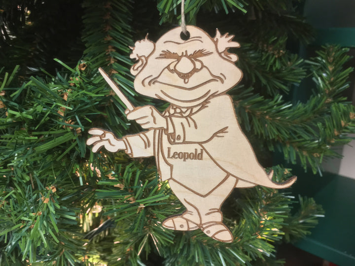 Conductor 3 personalized Christmas ornament