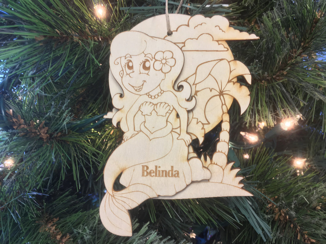 Mermaid, handcrafted Christmas gift, Grande Place, Lancaster County PA