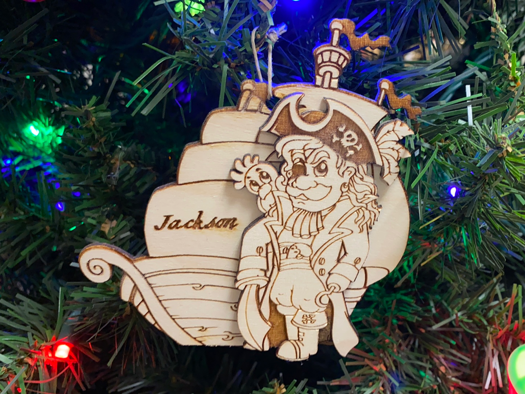 Pirate Male, handcrafted Christmas gift, Grande Place, Lancaster County PA