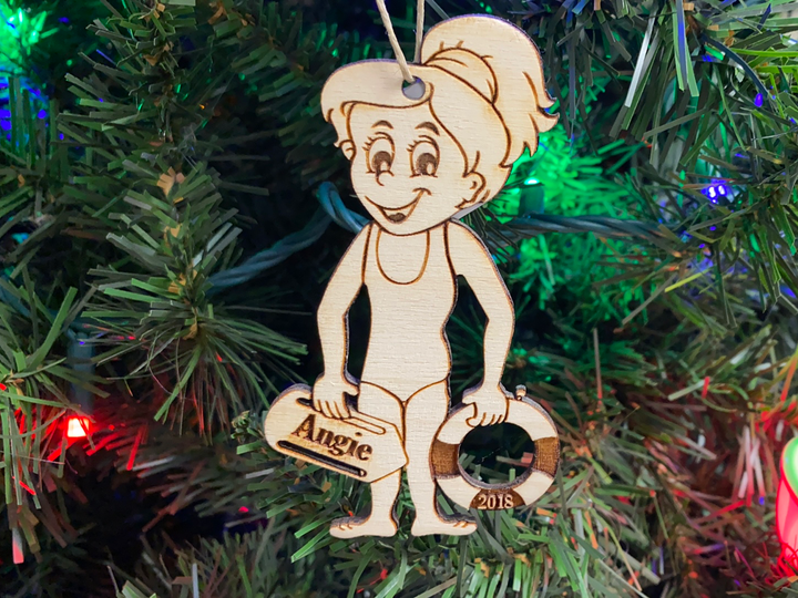 Lifeguard 2 - Female, handcrafted Christmas gift, Grande Place, Lancaster County PA