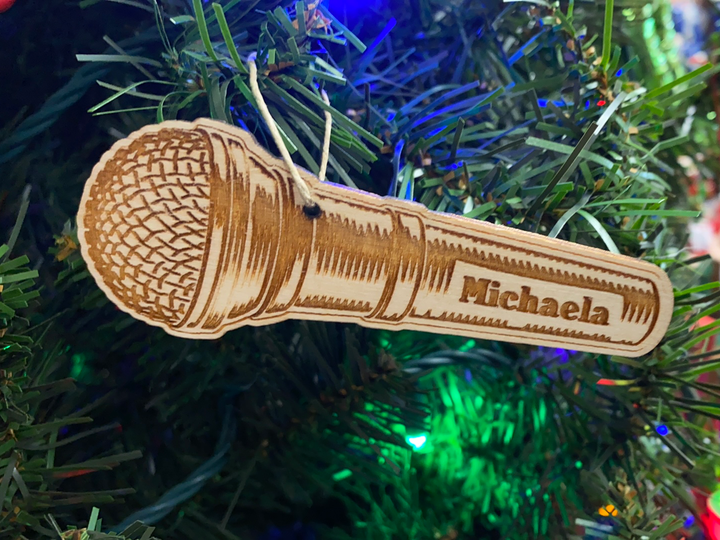 Microphone, handcrafted Christmas gift, Grande Place, Lancaster County PA