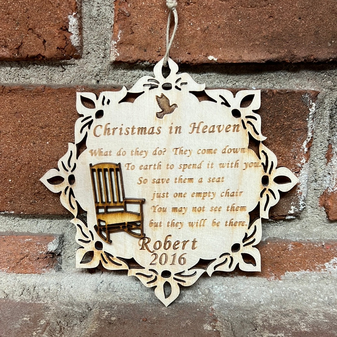 Christmas in Heaven, handcrafted Christmas gift, Grande Place, Lancaster County PA