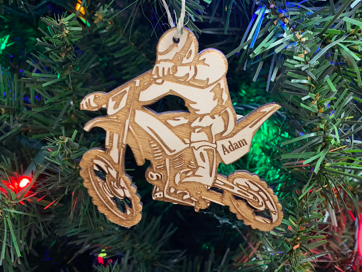 Dirt Bike, handcrafted Christmas gift, Grande Place, Lancaster County PA