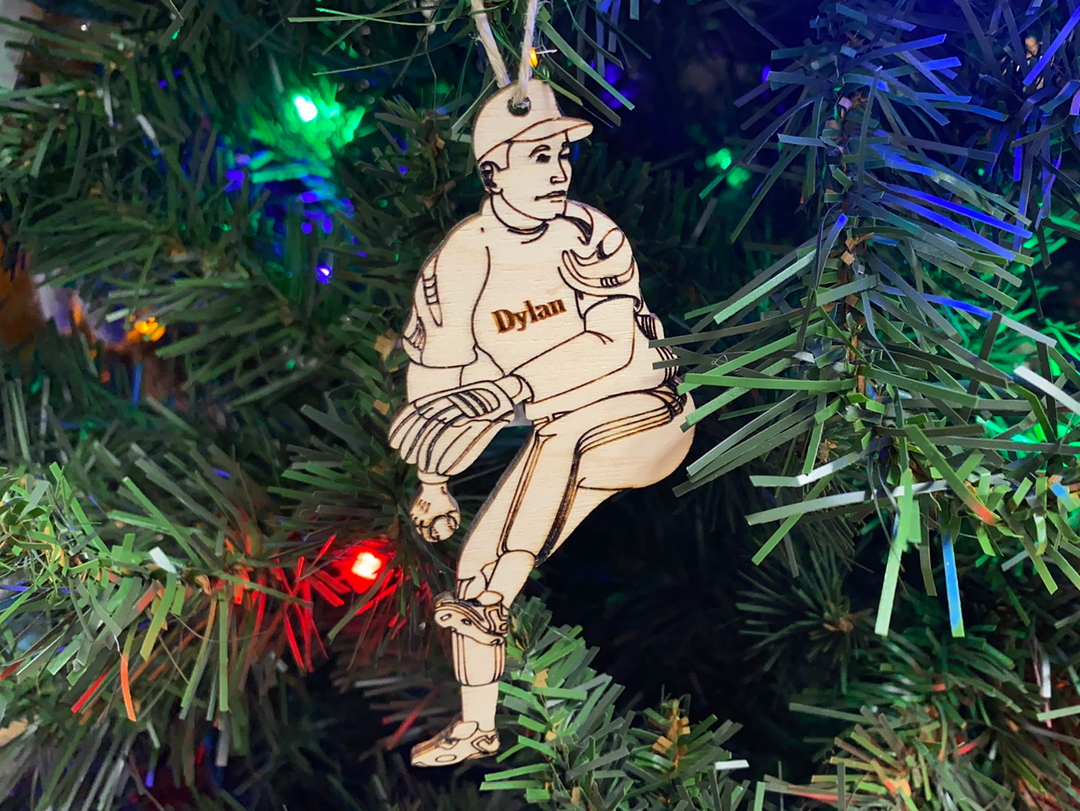 Baseball Pitcher 4, handcrafted Christmas gift, Grande Place, Lancaster County PA