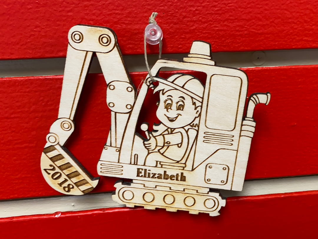 Excavator 2 - Girl