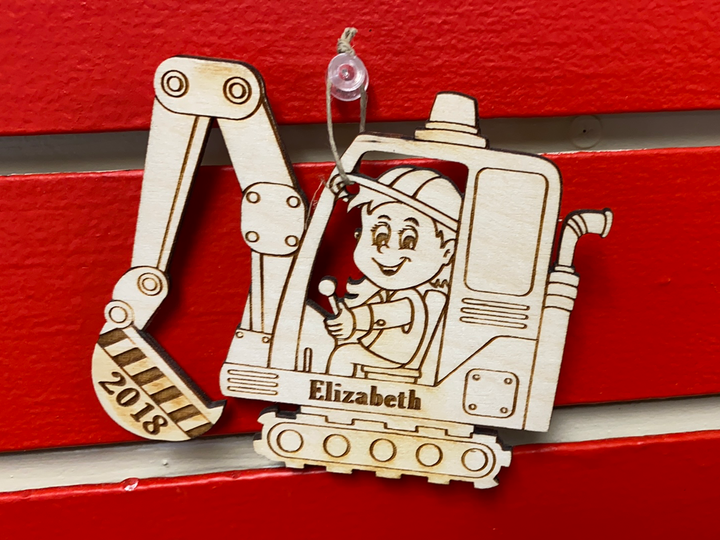 Excavator 2 - Girl