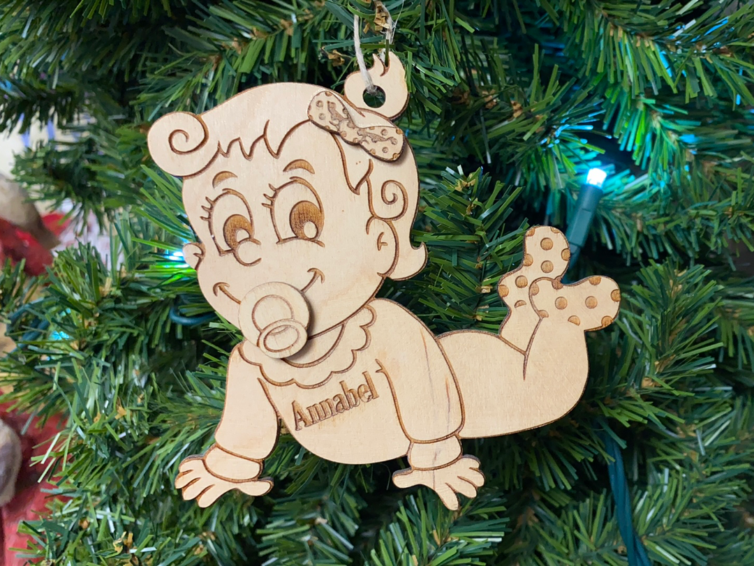 Baby Girl, handcrafted Christmas gift, Grande Place, Lancaster County PA