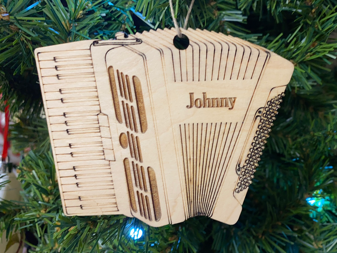 Accordion 1, handcrafted Christmas gift, Grande Place, Lancaster County PA
