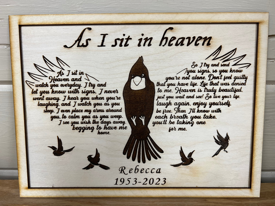 As I Sit in Heaven, handcrafted Christmas gift, Grande Place, Lancaster County PA