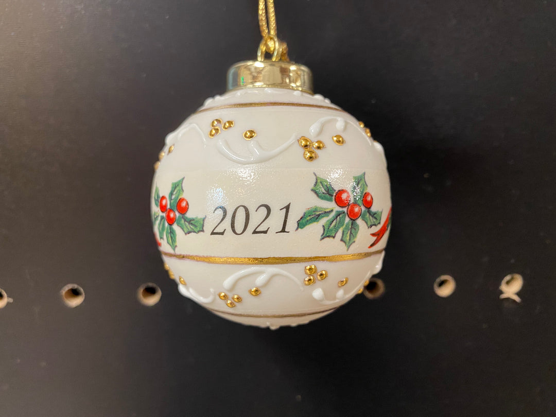 First Christmas as Mr. &amp; Mrs. 2021 Porcelain Ornament