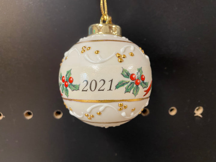 First Christmas as Mr. &amp; Mrs. 2021 Porcelain Ornament