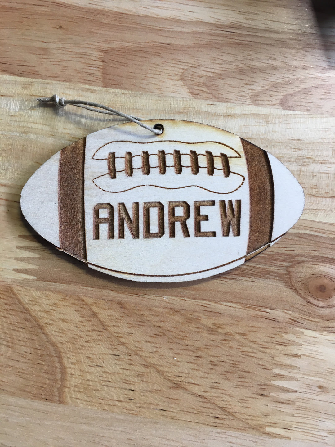 Football, handcrafted Christmas gift, Grande Place, Lancaster County PA