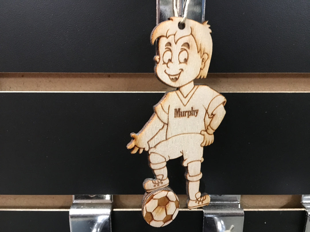 Soccer 3, handcrafted Christmas gift, Grande Place, Lancaster County PA