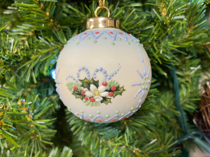 Noel Porcelain Ornament