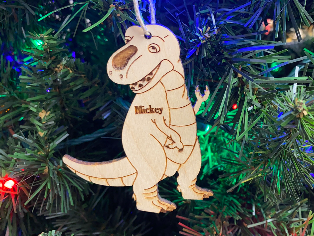 T-Rex, handcrafted Christmas gift, Grande Place, Lancaster County PA