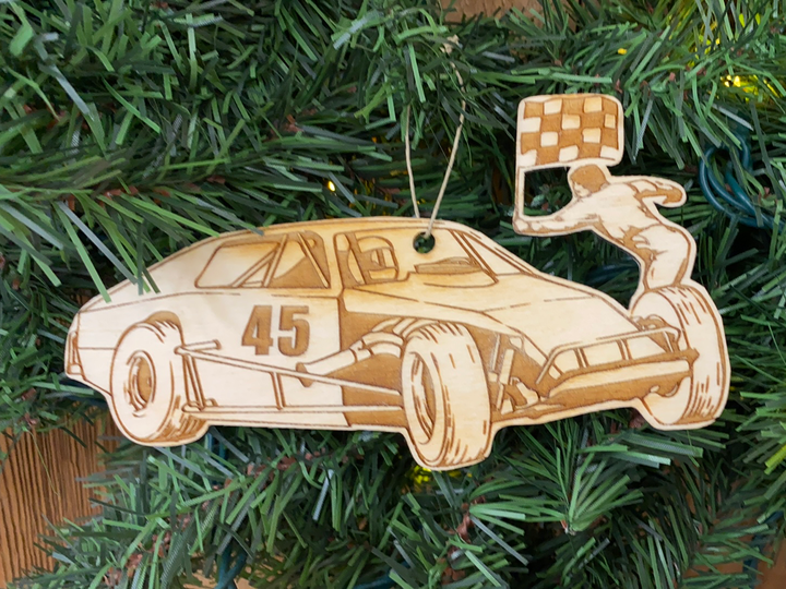 Modified Stock Car, handcrafted Christmas gift, Grande Place, Lancaster County PA