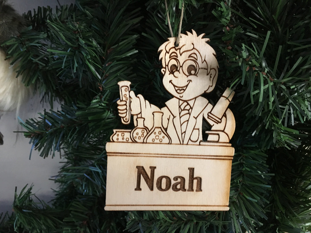 Scientist, handcrafted Christmas gift, Grande Place, Lancaster County PA